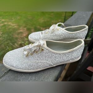 Keds Glitter Kate Spade Sneakers size 8
